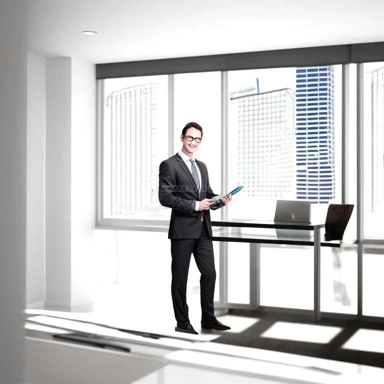 Imagen de asesor legal inmobiliario ofreciendo consulta